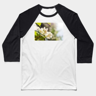 Sweet mock-orange (Philadelphus coronarius) flowers Baseball T-Shirt